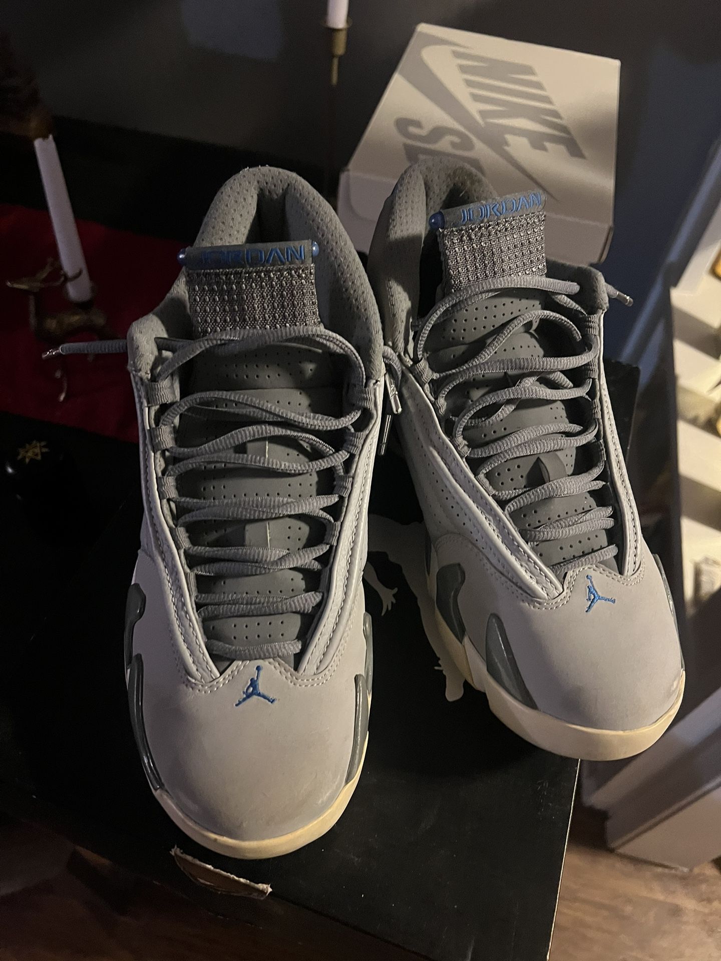 Jordan 14 Wolf Grey