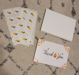 Bee Thank You Cards