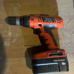Black And Decker Cordless Drill