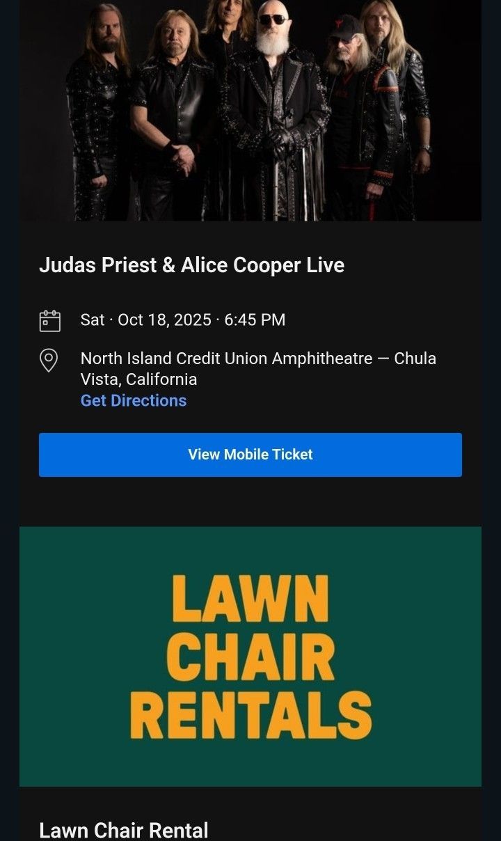 Two Tickets To Alice Cooper