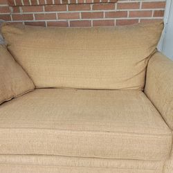 Love Seat With Pull Out Single bed