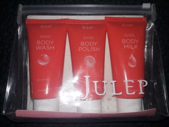 NEW JULEP BARE BODY TRAVEL TRIO KIT