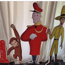 Curious George Birthday Cut Outs 