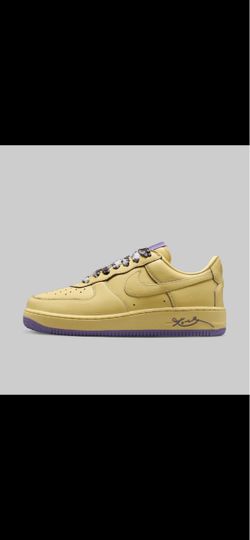 Nike Kobe Bryant Air Force 1 Low Protro Mamba Mentality Yellow Size 11