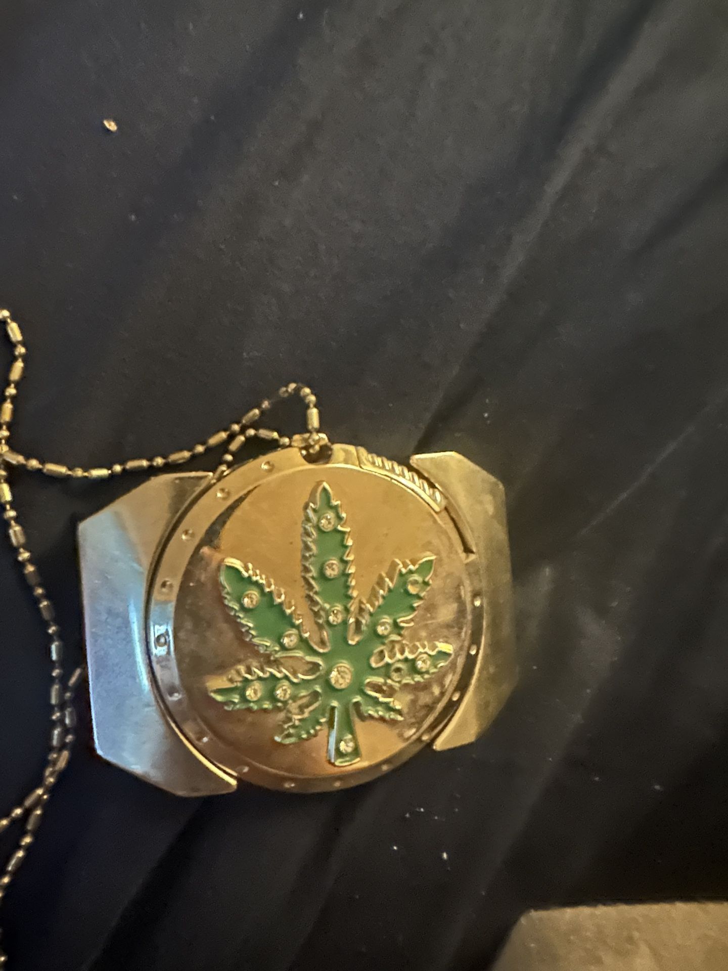 Marijuana Belt Buckle And Lighter Combo