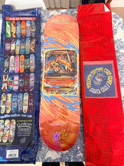 Santa Cruz Pokémon Mega Charizard EX  Blind Bag Skateboard Deck