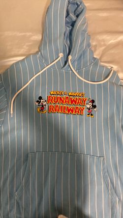 Mickey & Minnie runaway railway hoodie (Disneyland)