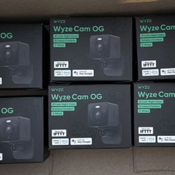 6 Indoor/outdoor Cameras Wyze Cam OG