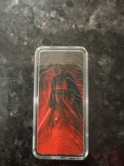 1 oz Silver Star Wars Darth Vader Beskar Bar .999