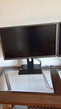 Acer G246HYL 24" Monitor W/VGA Cable +HDMI