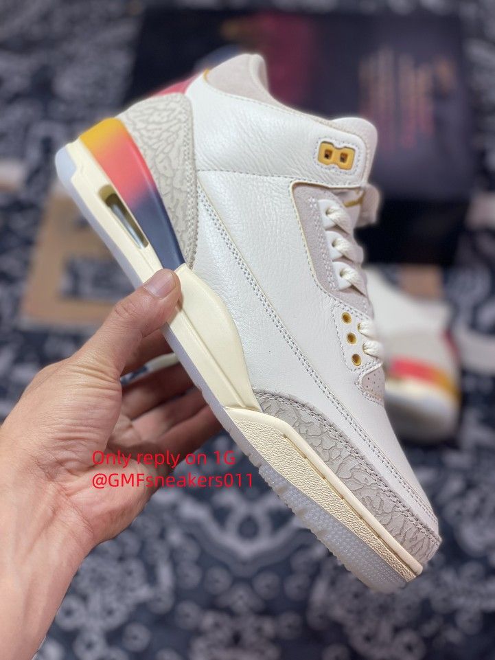 J. Balvin x Air Jordan 3 Retro 'Medellín Sunset'