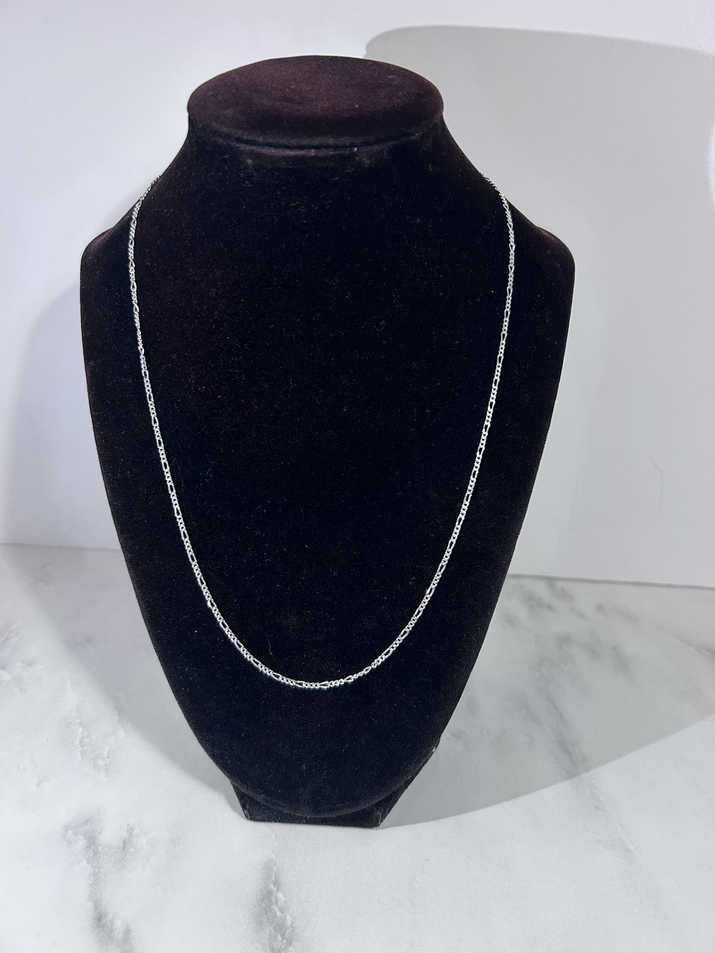 20”  Sterling Steel Silver Necklace 