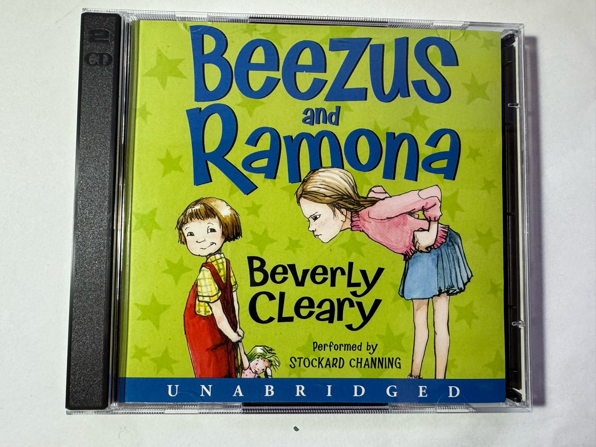 Beezus and Ramona Beverly Cleary (2 CD AUDIOBOOK) Stockard Channing VG