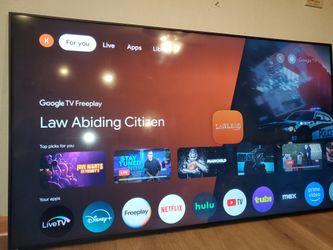 80" Philips Google Android smart tv 4k excellent condition.  Quality pic is excellent has remote no legs it was mounted.  Delivery available cash paym