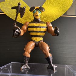 Masters Of The Universe Buzz Of Action Figure 100% Complete 1983