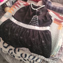 Martha Stuart Spider Woman Holloween Dog Costume