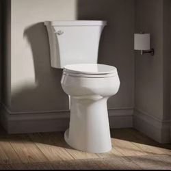 KOHLER Highline Arc Extra 19"  Tall 12 in. Rough In 2-Piece 1.28 GFP Single Flush 