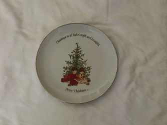 Decorative Christmas Plate 
