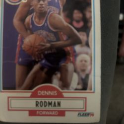 Dennis Rodman Rookie Card