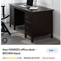 IKEA Hemnes Desk With Drawers 