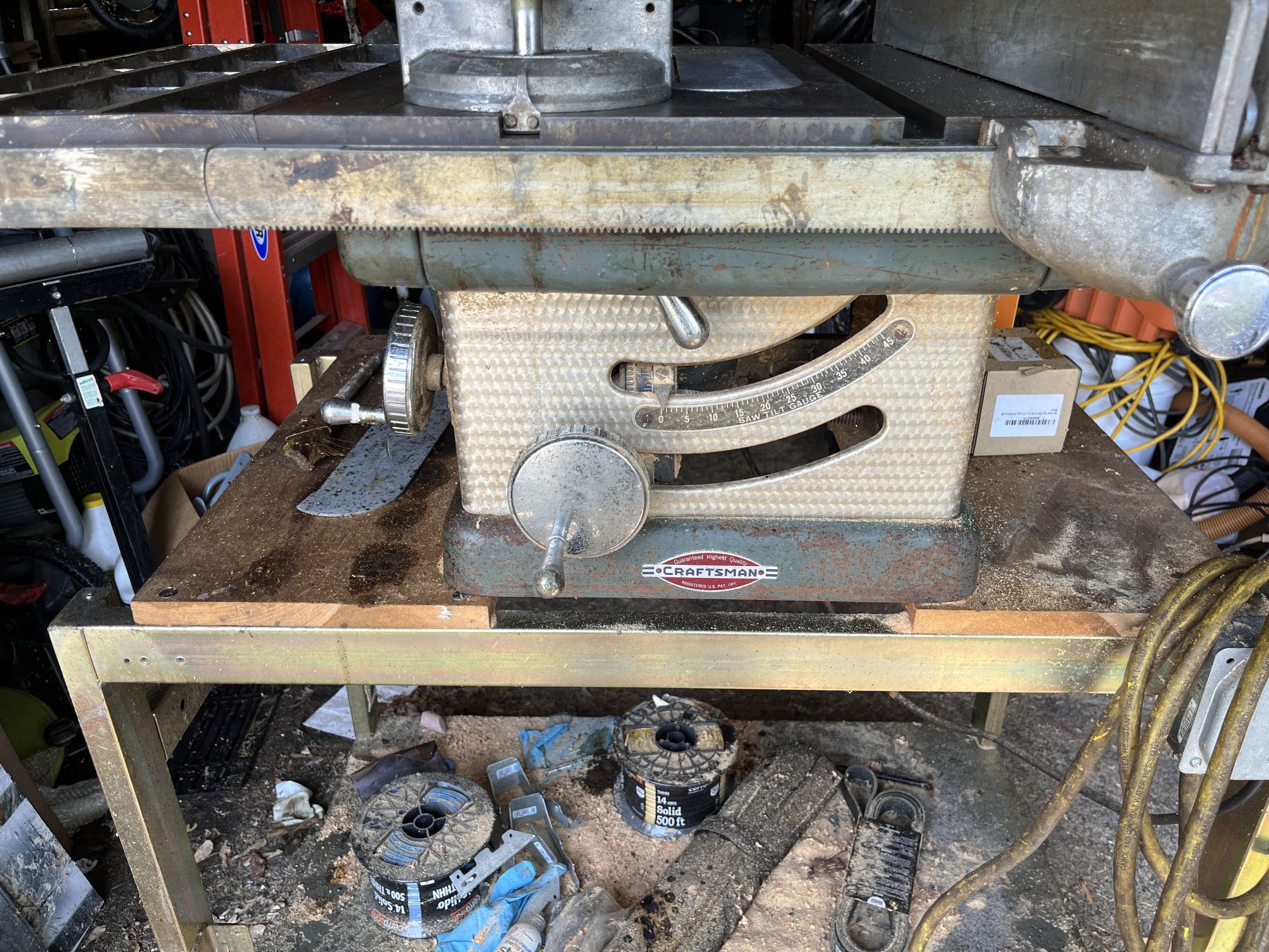 Vintage Craftsman Table Saw 113.22401