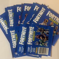 Fortnite Ready To Jump Sticker Collection, 2019 Panini, (10) Sealed Packs 50 Total Stickers Thumbnail