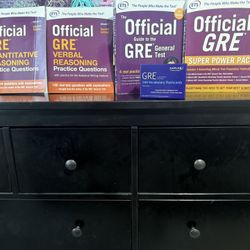 GRE Prep Texatbooks & Flashcards 