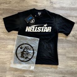 Hellstar Black Graphic T-Shirt
