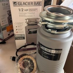 New 1/2 Hp Garbage Disposal 