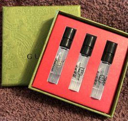 Gucci Fragrance Sample Vial Set of 3
