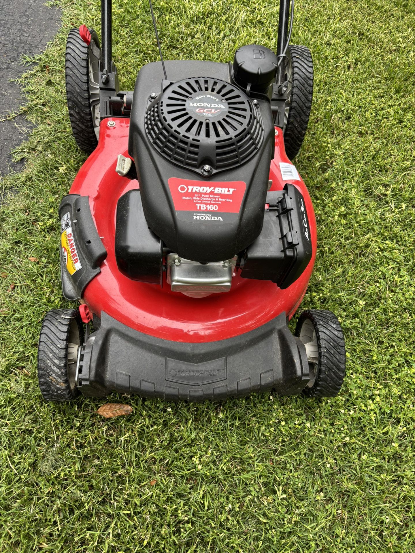 New Honda Troybilt Lawn Mower