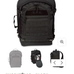 Bugout Bag Backpack Black NEW Sandpiper. California brand