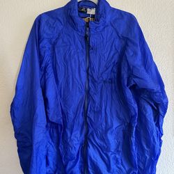 Blue Vintage Gore Tex Performance Windbreaker Jacket