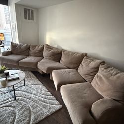 Brown Comfy Couch, Well Kept, Good Condition