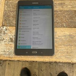 Samsung Tab A 8 Inches 16GB  $45 With Charging Cable 