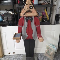 Bulliards Cue Stick  And Chaulk Holder 