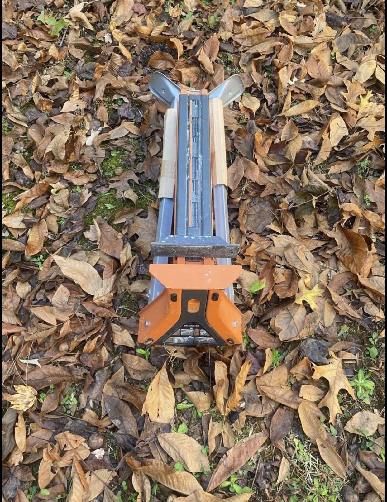 Ridgid saw horse vise work station