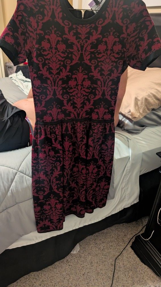Fit And Flare Sweater Dress