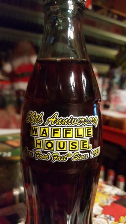 Waffle House 50th Anniversary employees Coca-Cola bottle