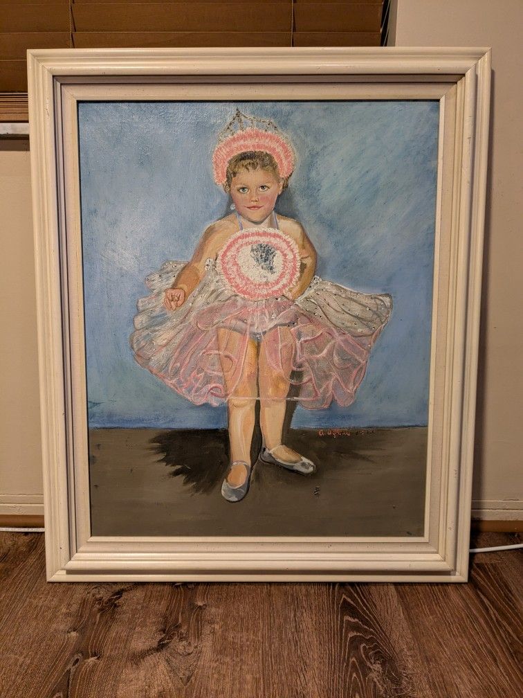 Little ballerina girl.