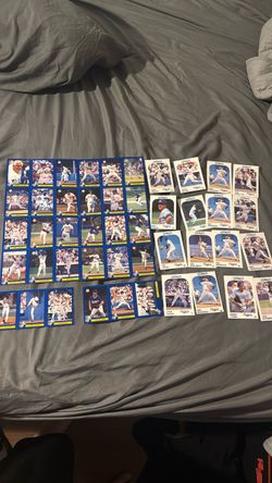 LA Dodgers baseball trading cards