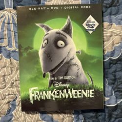 Frankenweenie Blu-Ray & DVD Movie (NO DIGITAL)