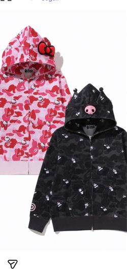 Hoodies BAPE HELLO KITTY