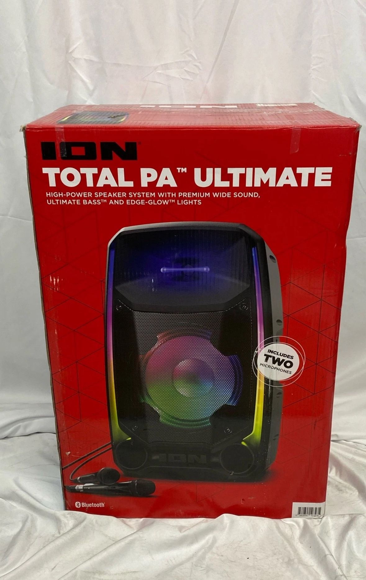 ION TOTAL PA FREEDOM | 500W Bluetooth PA Speaker | Wireless Mic System | Battery-Powered Portable Sound System