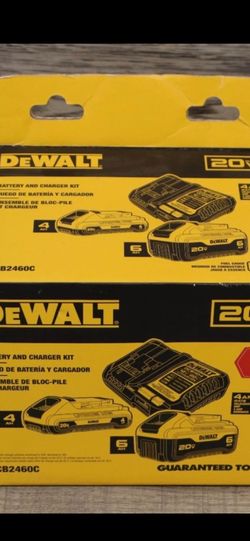 Brand New Dewalt 20v Double Pack