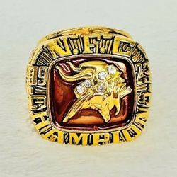 Minnesota Vikings 1973 NFC championship ring