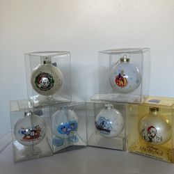 6 Family Holiday Disney Ornaments