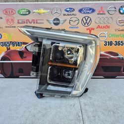 2021 2022 2023 Ford F150 F-150 Headlight Headlamp FULL LED Left Driver Side LH Original Used OEM 