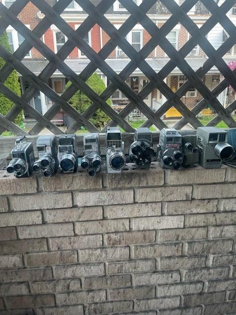 Vintage Movie Camera Lot