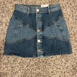 Junior Jean Skirt